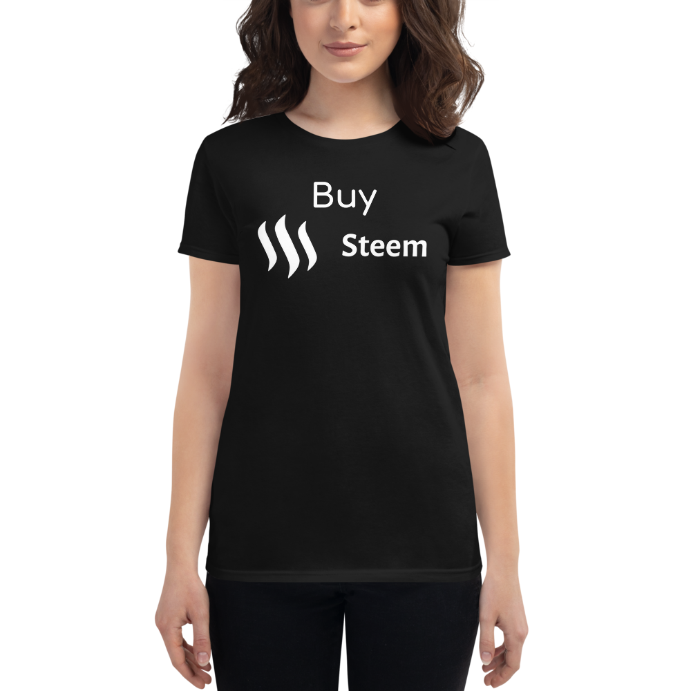 Buy Steem - Women's Short Sleeve T-Shirt TCP1607 Black / S Official Crypto  Merch