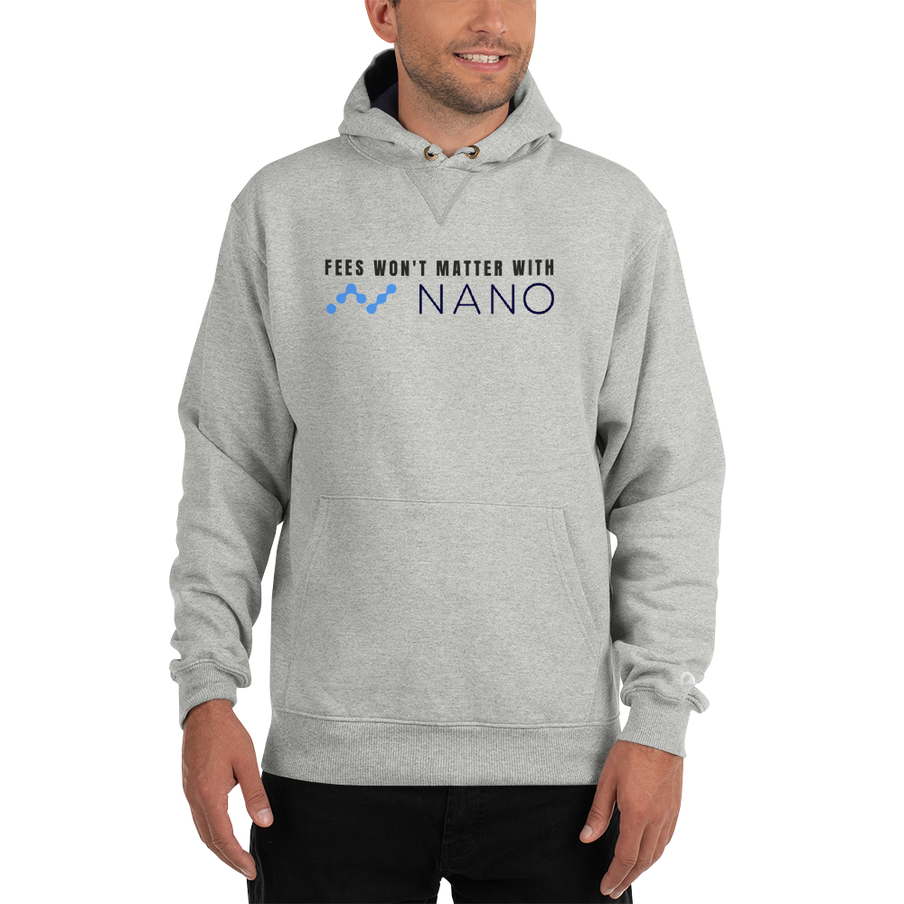 Fees won't matter with Nano - Men's Premium Hoodie TCP1607 S Official Crypto  Merch