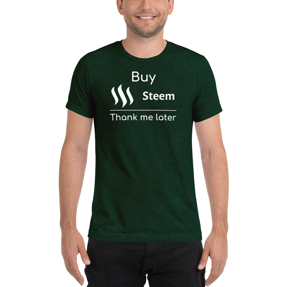 Emerald Triblend / M Official Crypto  Merch
