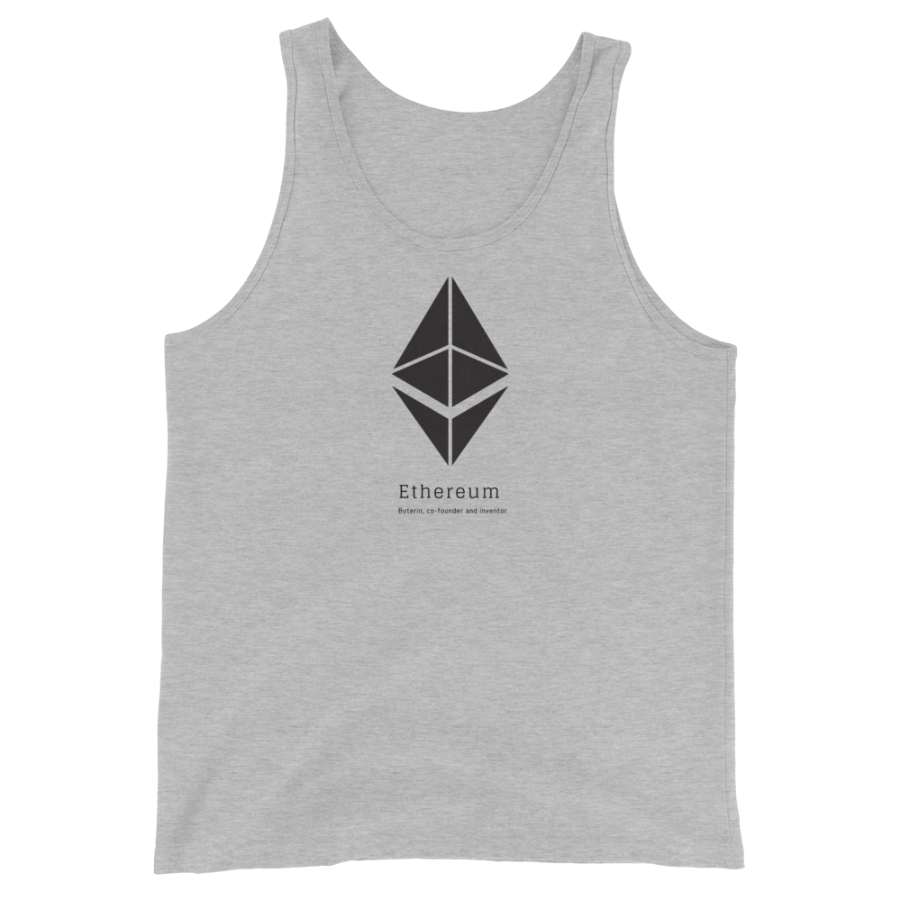 Buterin, co-founder and inventor - Men's Tank Top TCP1607 Oatmeal Triblend / S Official Crypto  Merch