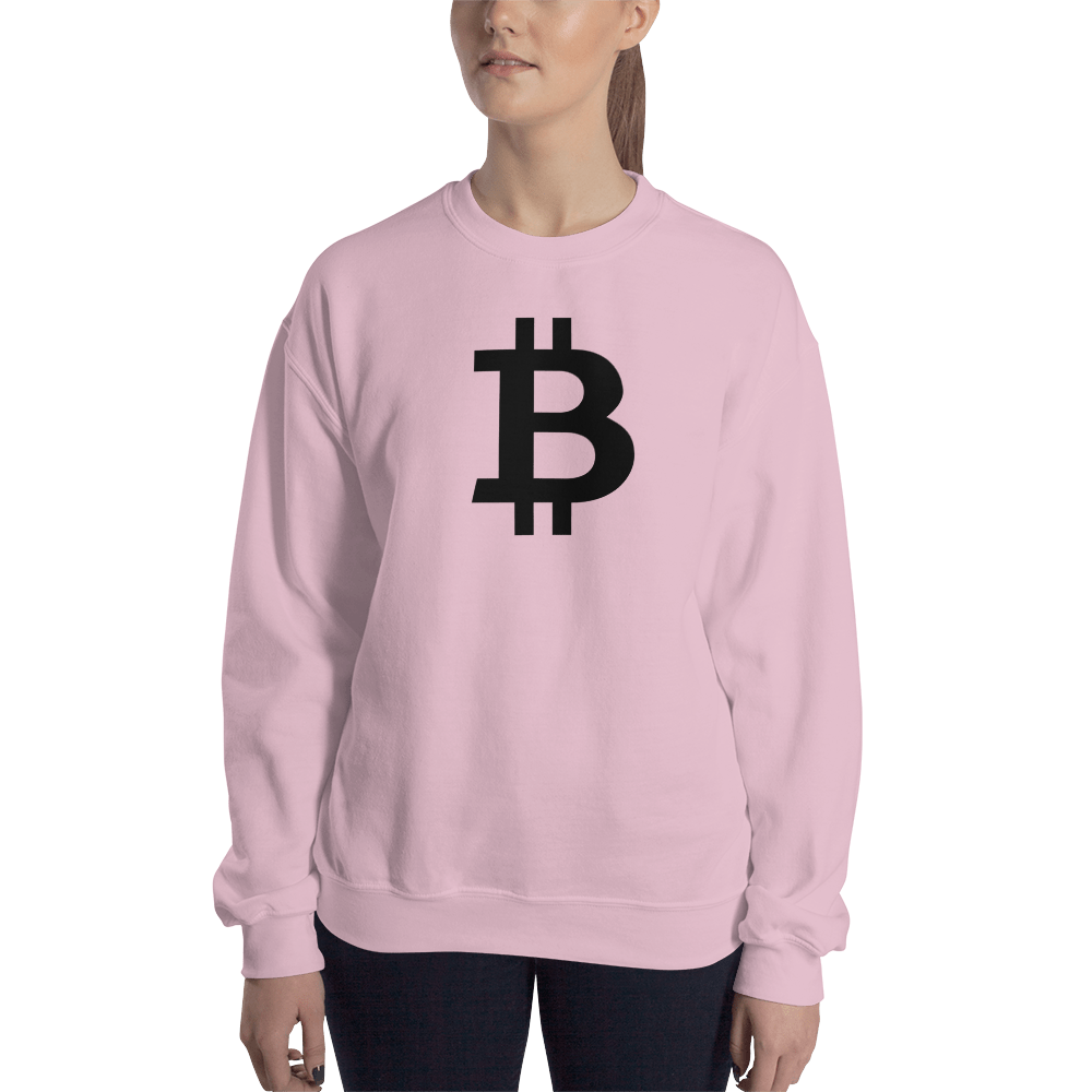 Bitcoin – Women’s Crewneck Sweatshirt TCP1607 White / S Official Crypto  Merch