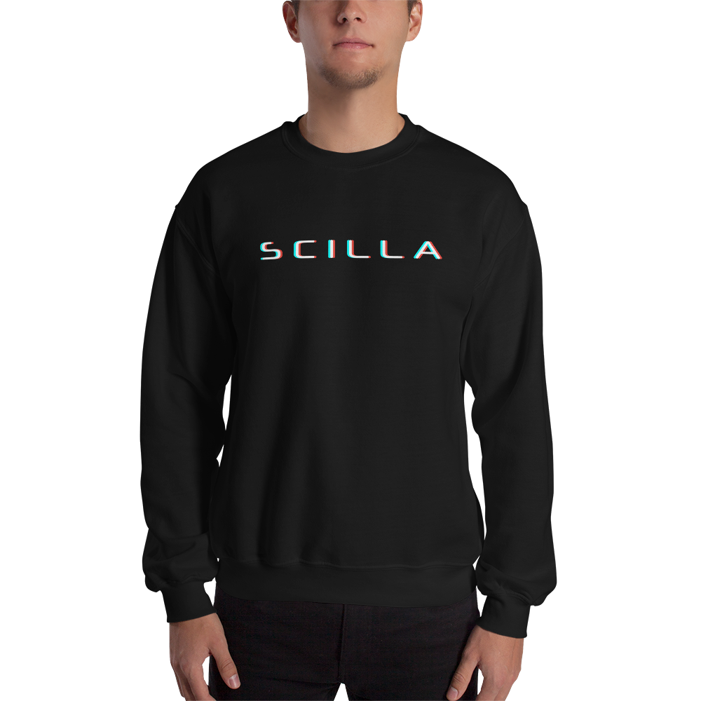 Scilla – Men’s Crewneck Sweatshirt TCP1607 Black / S Official Crypto  Merch