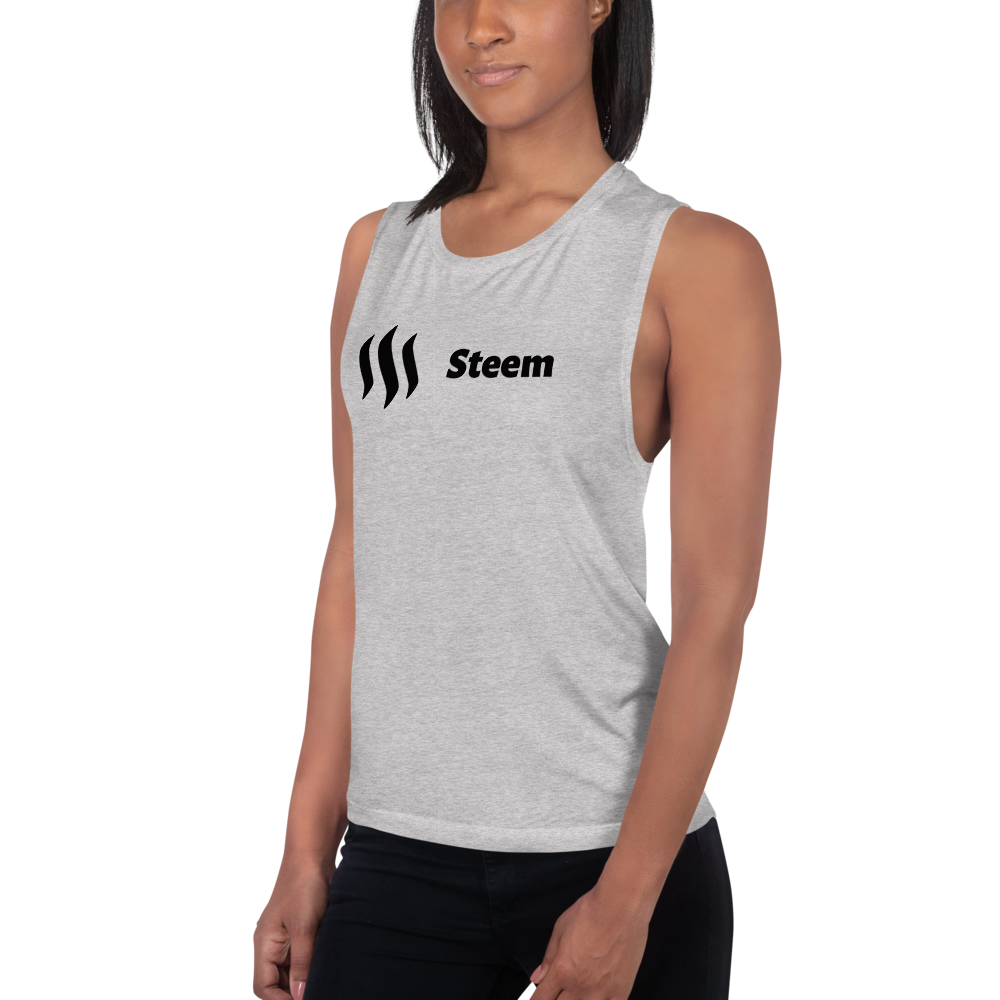 Steem – Women’s Sports Tank TCP1607 White / S Official Crypto  Merch