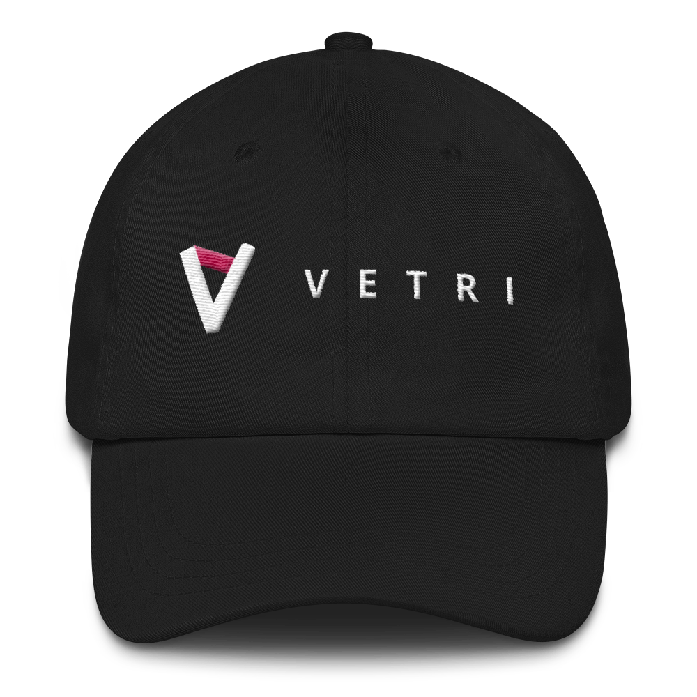 Vetri - Mũ bóng chày TCP1607 Black Official Crypto Merch