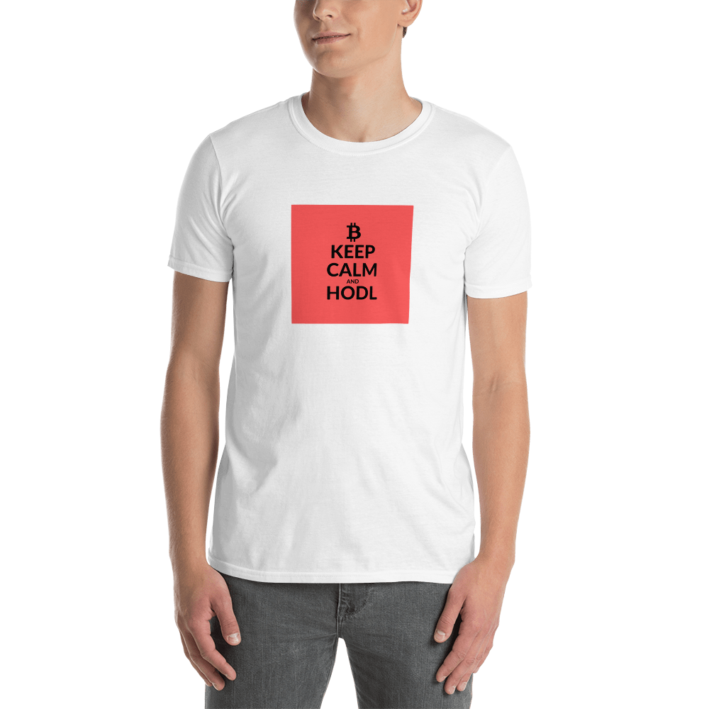 Keep calm - Men's T-Shirt TCP1607 White / S Official Crypto  Merch