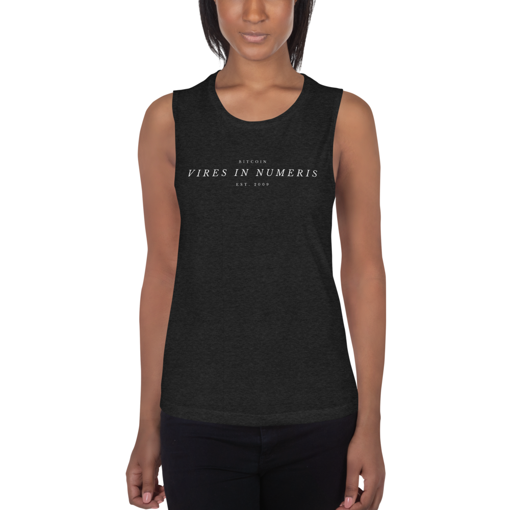 Vires in numeris (Bitcoin) – Women’s Sports Tank TCP1607 Black Heather / S Official Crypto  Merch