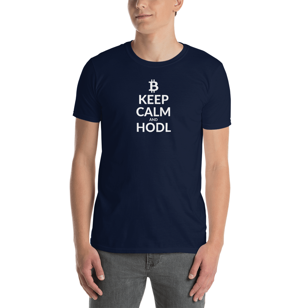 Keep calm - Men's T-Shirt TCP1607 Black / S Official Crypto  Merch