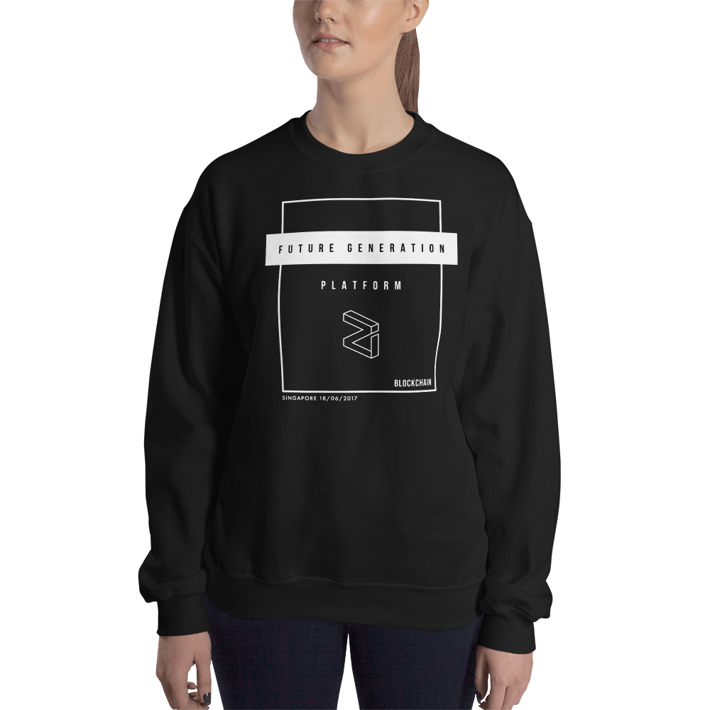 Future generation (Zilliqa) – Women’s Crewneck Sweatshirt TCP1607 Black / S Official Crypto  Merch