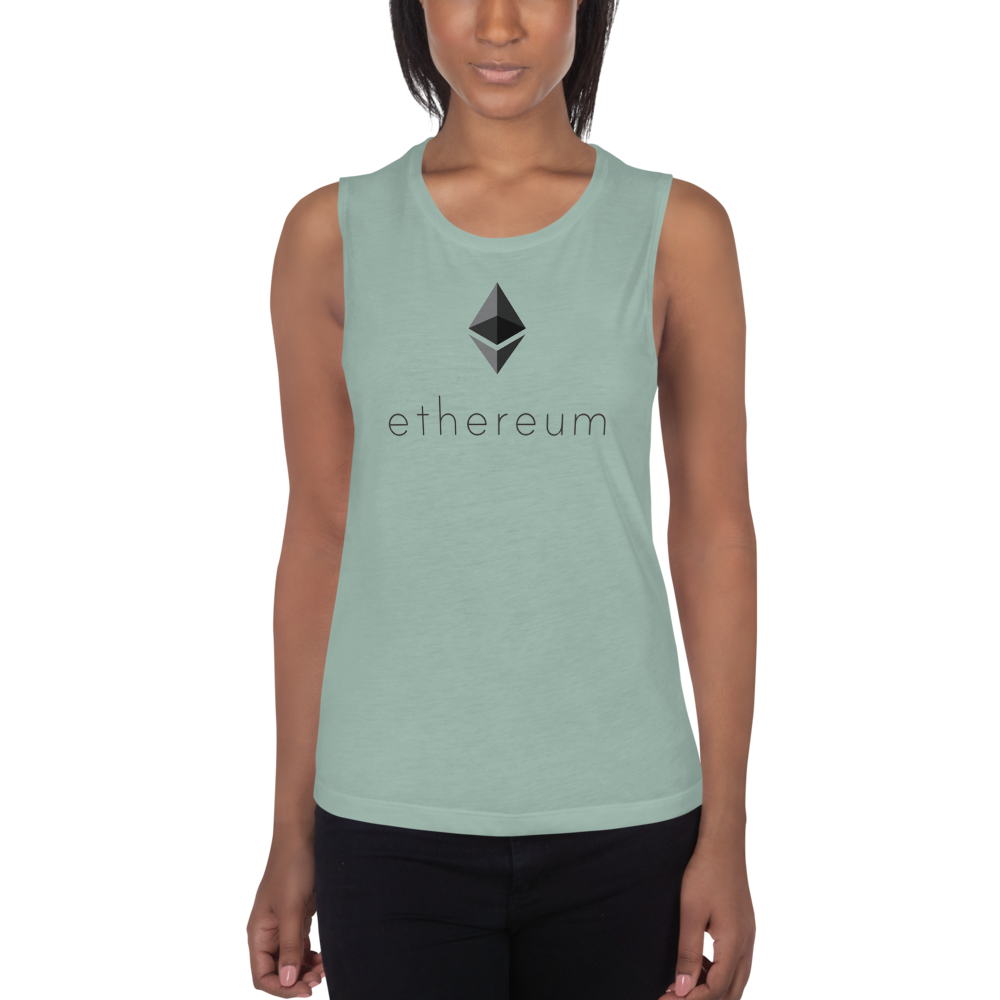 Ethereum logo – Women’s Sports Tank TCP1607 White / S Official Crypto  Merch