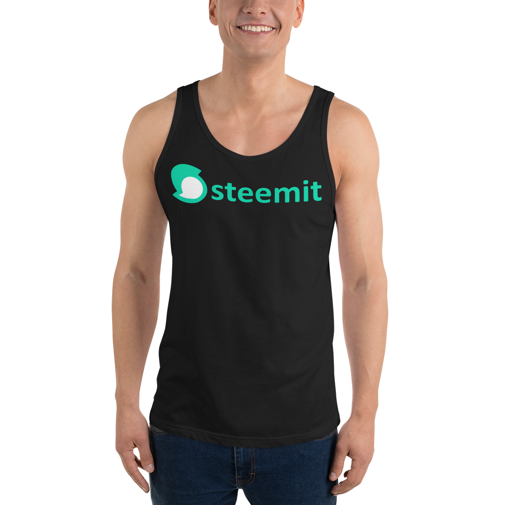 Steem – Men’s Tank Top TCP1607 Black / S Official Crypto  Merch