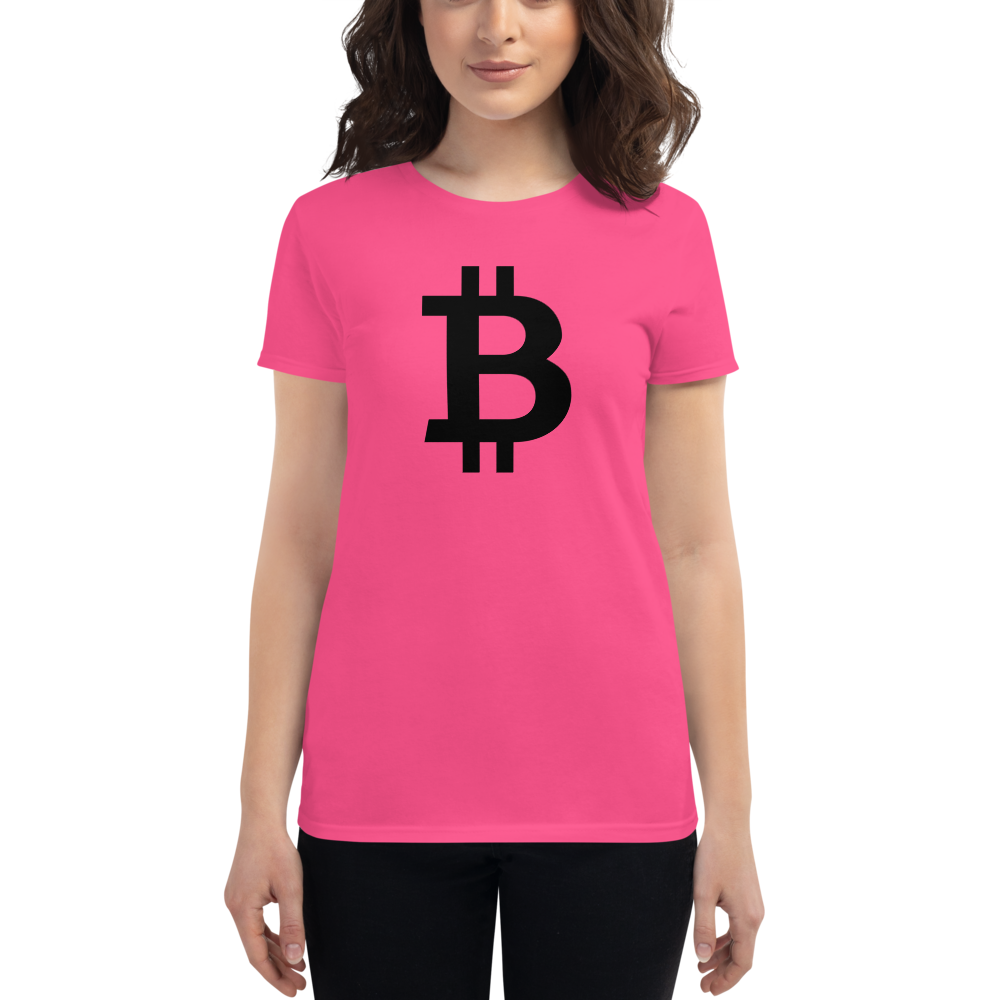 Bitcoin - Women's Short Sleeve T-Shirt TCP1607 Storm Grey / S Official Crypto  Merch