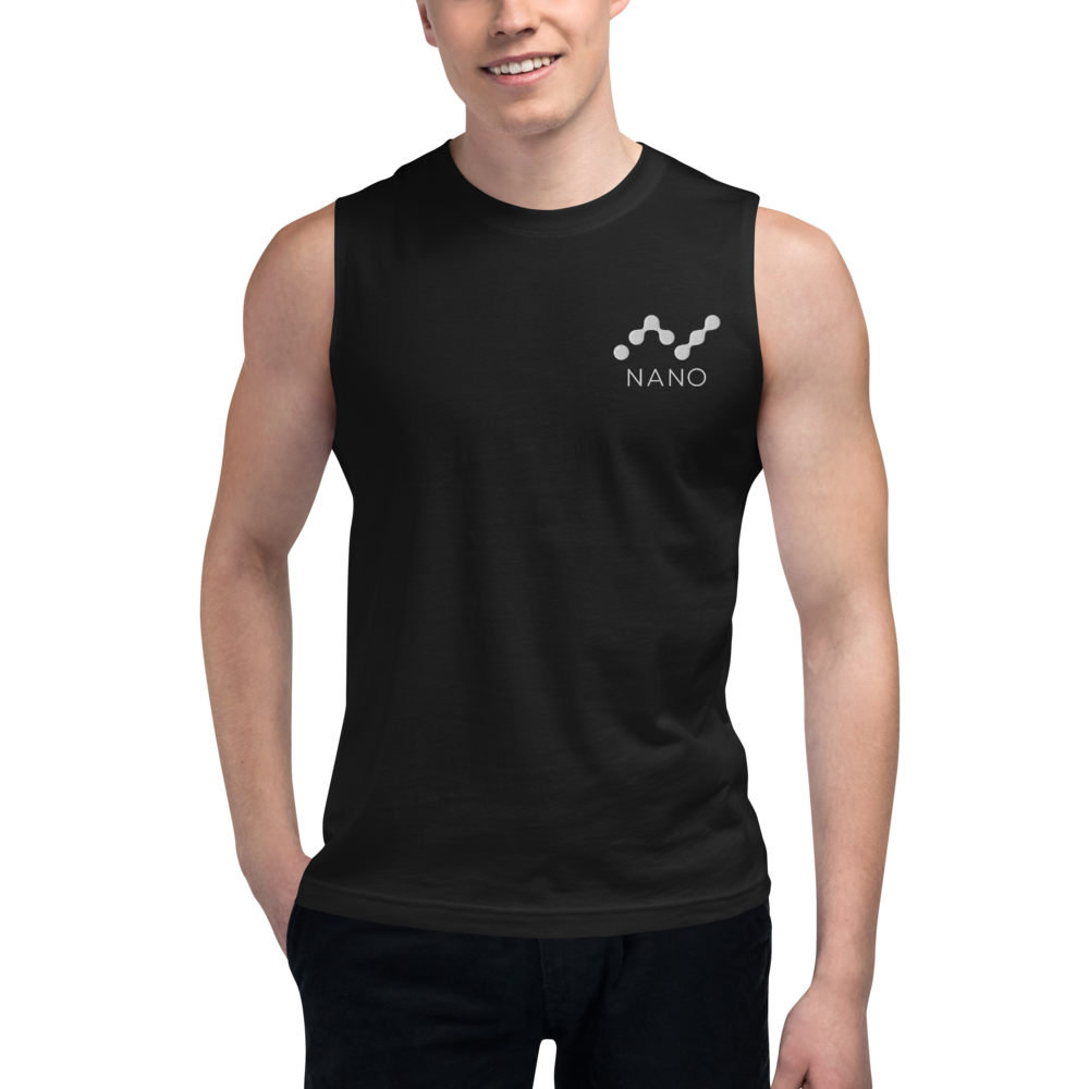 Nano – Men's Embroidered Muscle Shirt TCP1607 Navy / S Official Crypto  Merch