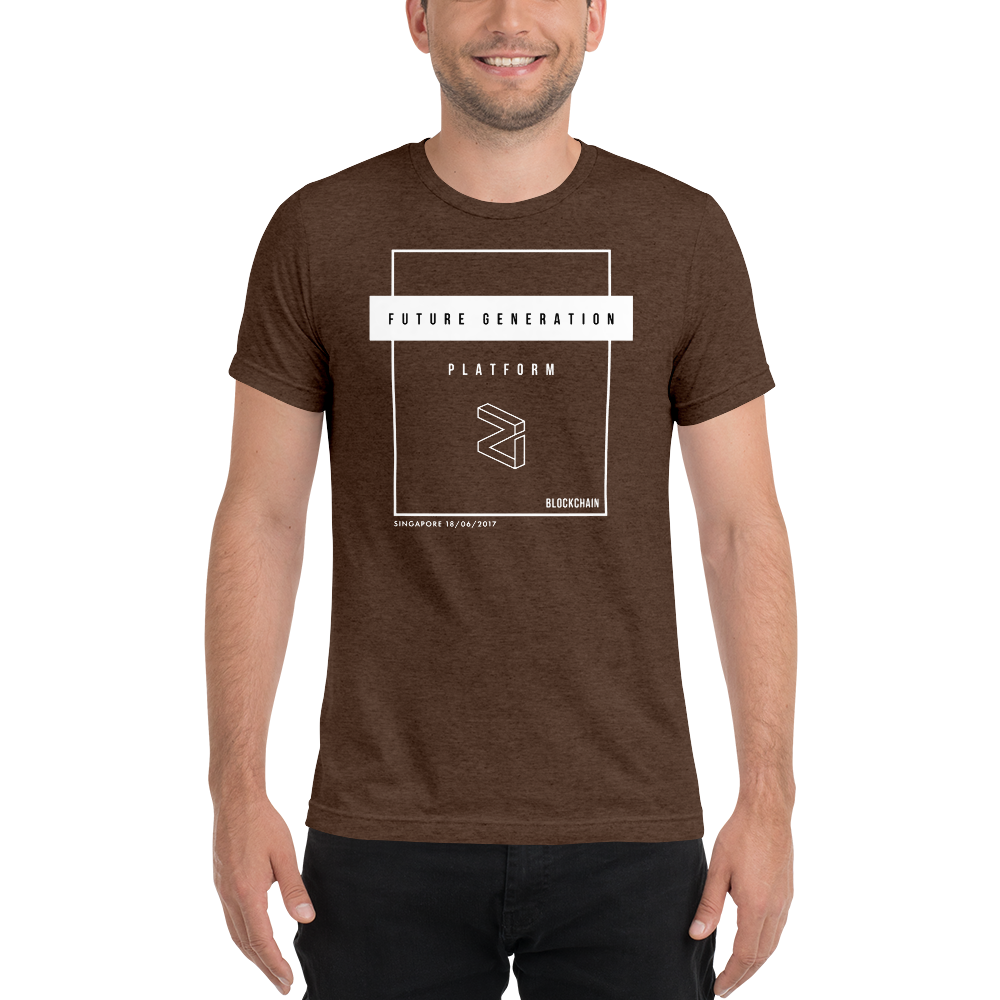 Solid Black Triblend / M Official Crypto  Merch