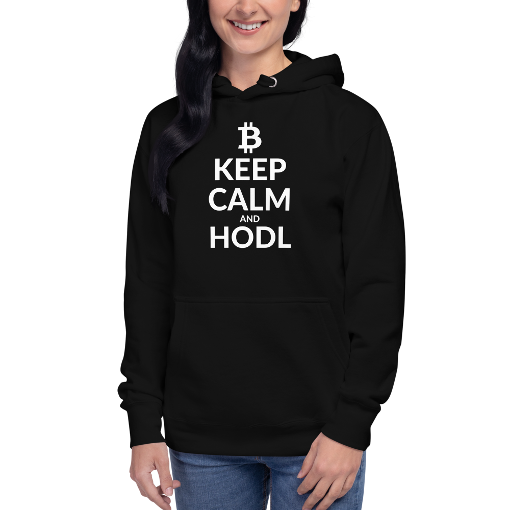 Keep calm (Bitcoin)– Women’s Pullover Hoodie TCP1607 S Official Crypto  Merch