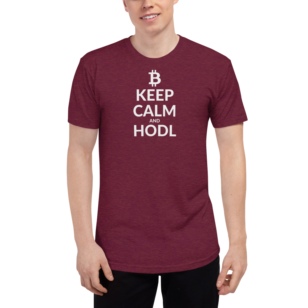 Keep calm (Bitcoin) – Men's Track Shirt TCP1607 Tri-Black / S Official Crypto  Merch