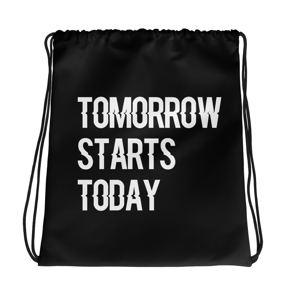 Tomorrow starts today (Zilliqa) - Drawstring Bag TCP1607 Default Title Official Crypto  Merch