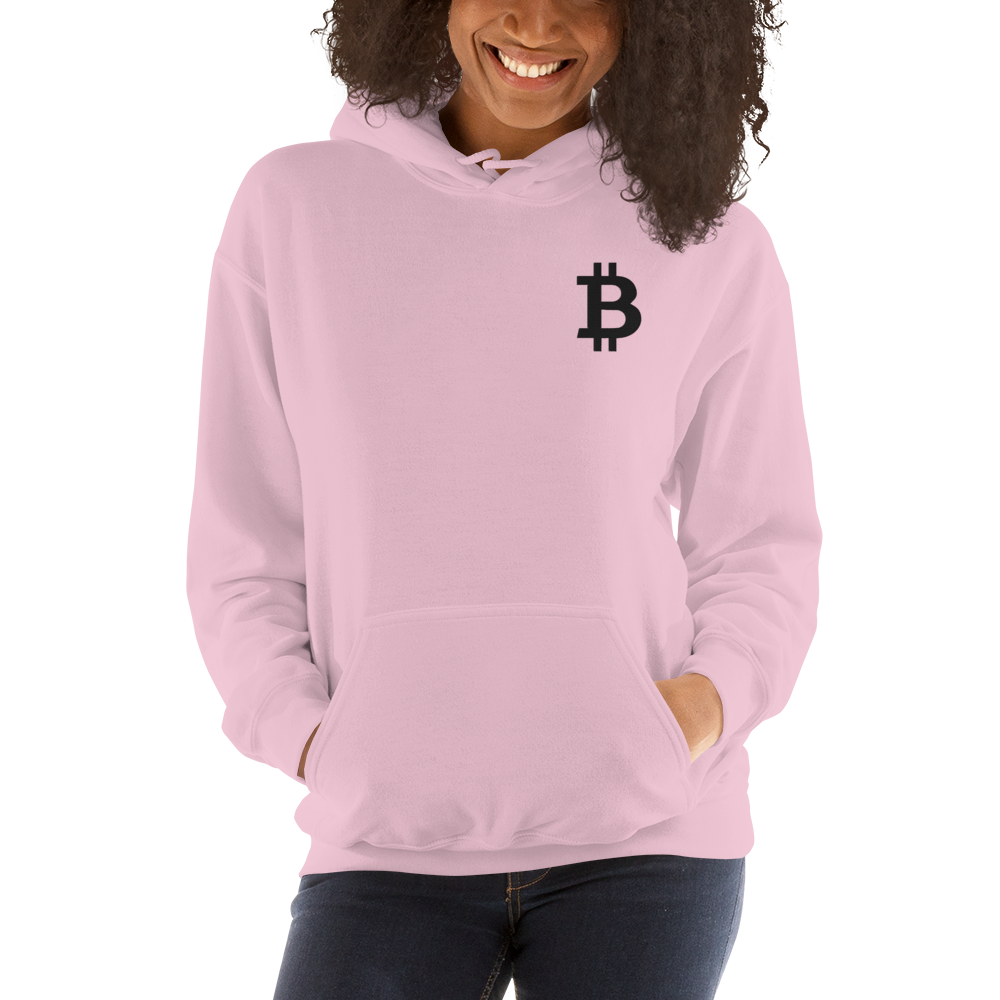 Bitcoin – Women’s Embroidered Hoodie TCP1607 White / S Official Crypto  Merch