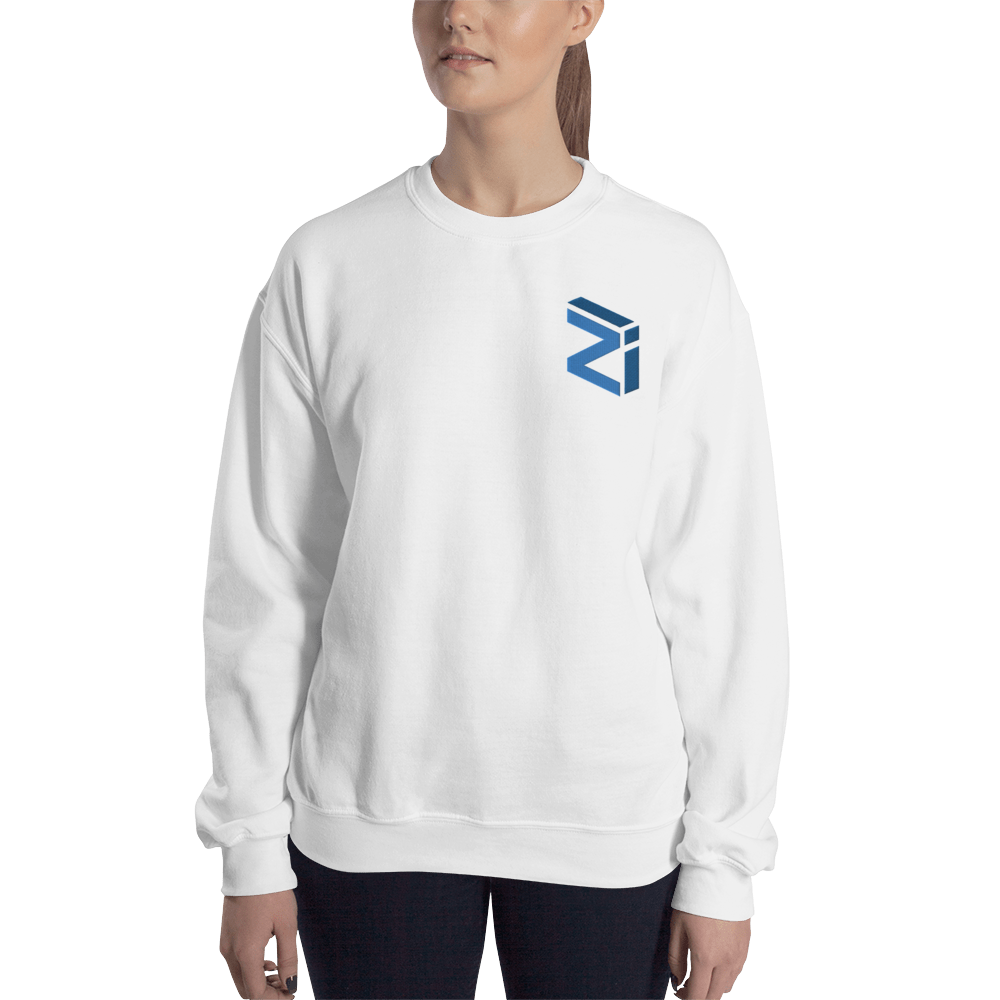 Zilliqa – Women’s Crewneck Sweatshirt TCP1607 White / S Official Crypto  Merch