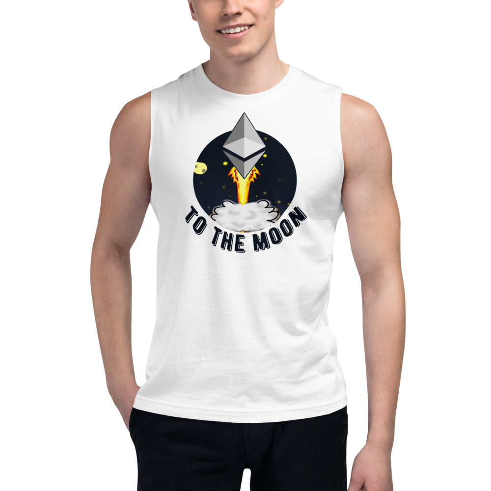 Ethereum to the moon – Men’s Muscle Shirt TCP1607 Athletic Heather / S Official Crypto  Merch