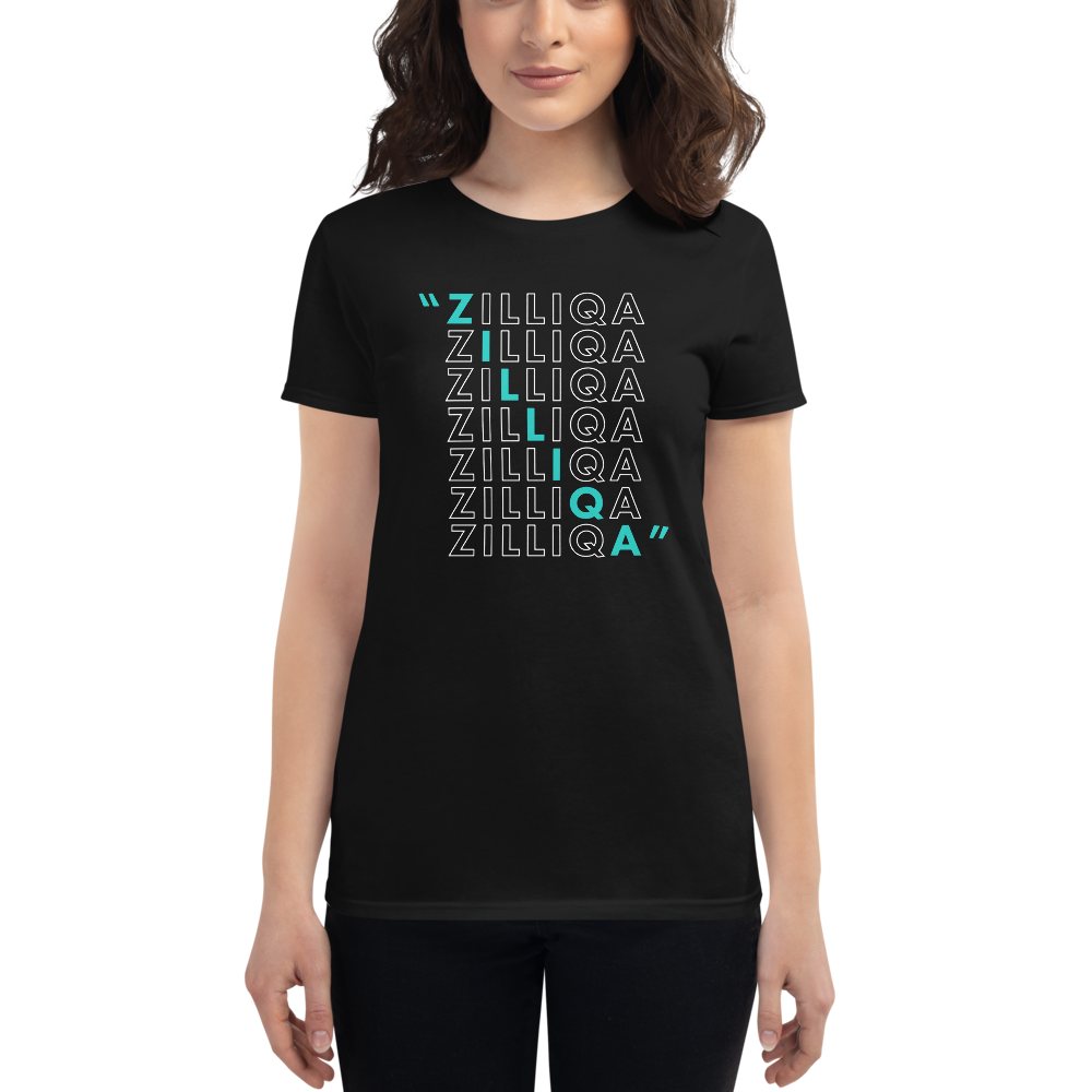 Zilliqa – Women's Short Sleeve T-Shirt TCP1607 Black / S Official Crypto  Merch