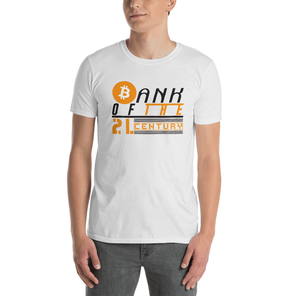 Bank of the 21. century - Men's T-Shirt TCP1607 White / S Official Crypto  Merch