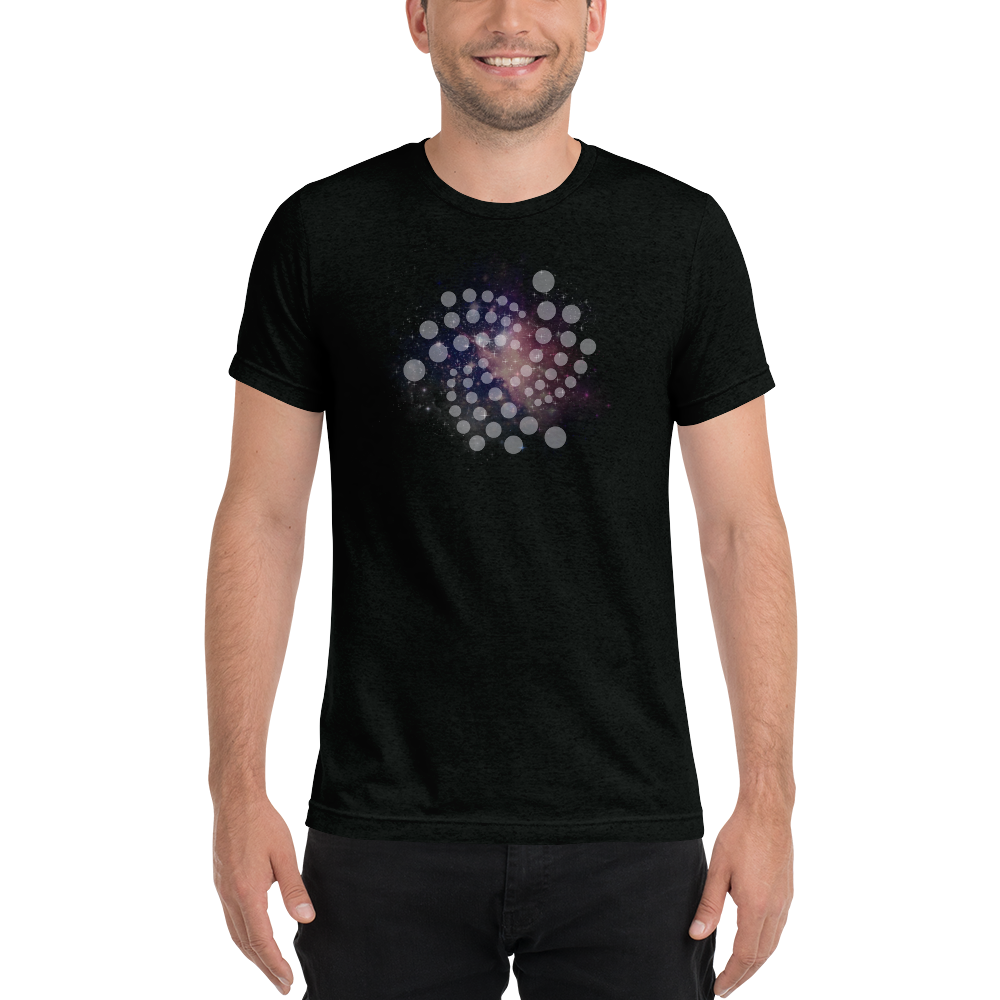 Iota universe - Men's Tri-Blend T-Shirt TCP1607 Charcoal-Black Triblend / S Official Crypto  Merch