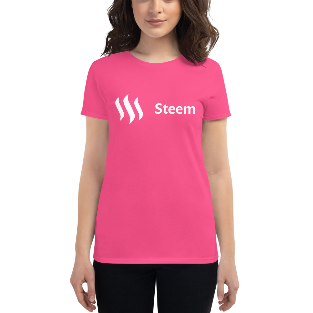 Steem - Women's Short Sleeve T-Shirt TCP1607 Black / S Official Crypto  Merch