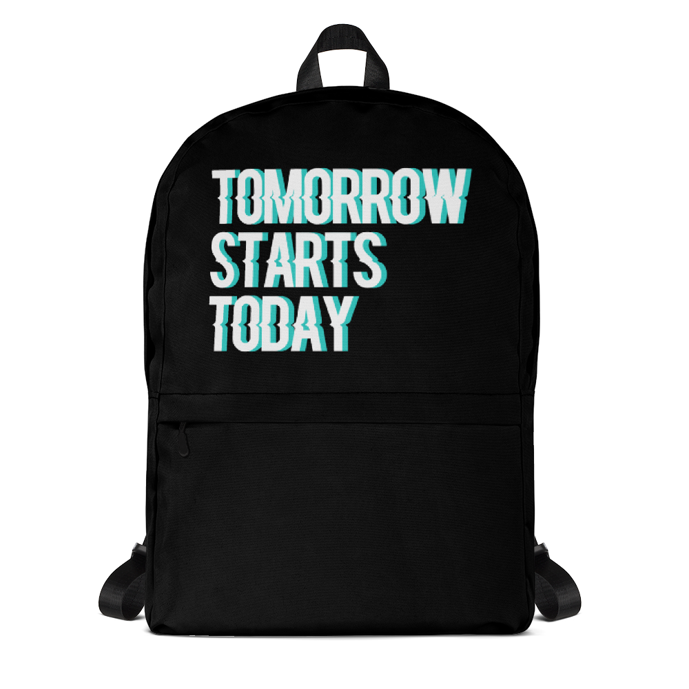 Tomorrow starts today (Zilliqa) - Backpack TCP1607 Default Title Official Crypto  Merch