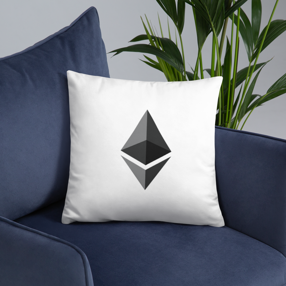 Ethereum logo - Pillow TCP1607 Default Title Official Crypto  Merch