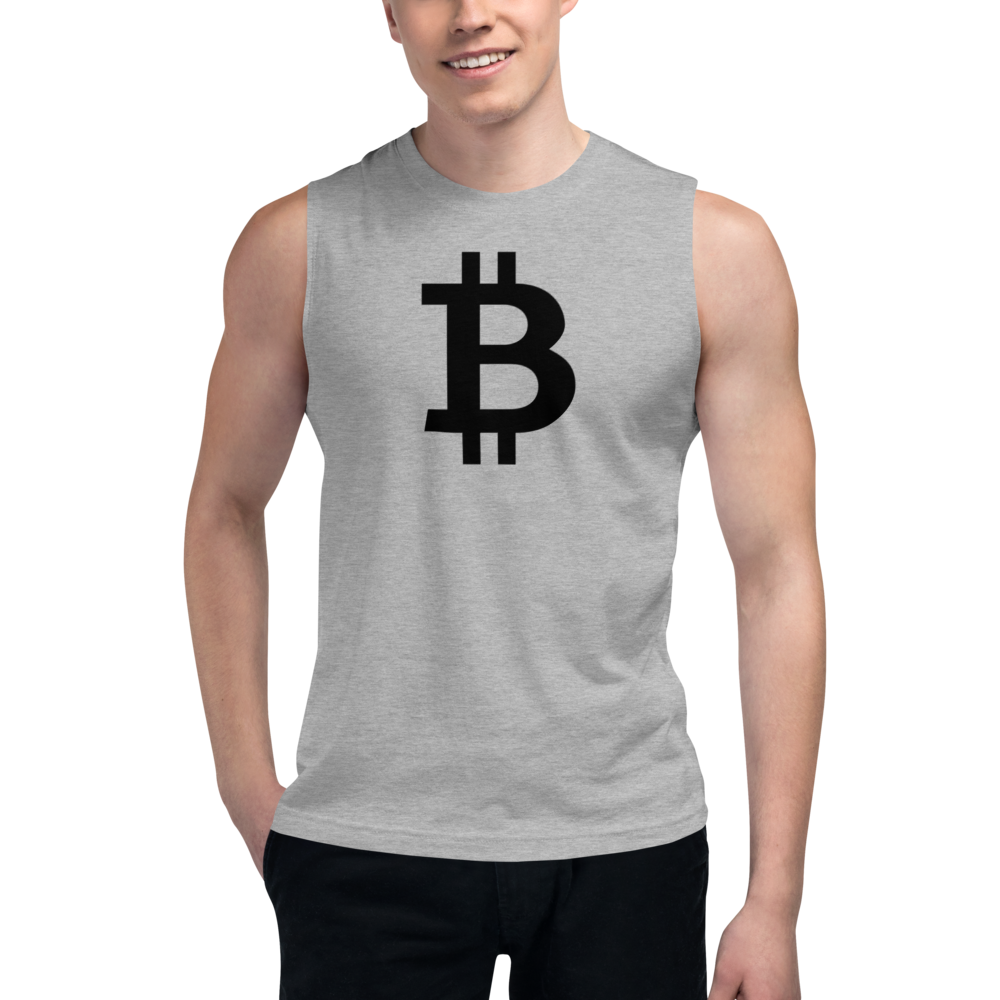 Bitcoin – Men’s Muscle Shirt TCP1607 Athletic Heather / S Official Crypto  Merch