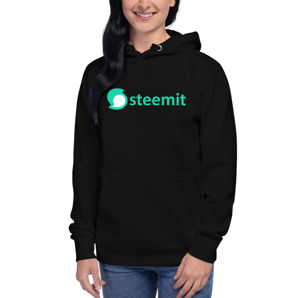 Steemit – Women’s Pullover Hoodie TCP1607 Black / S Official Crypto  Merch