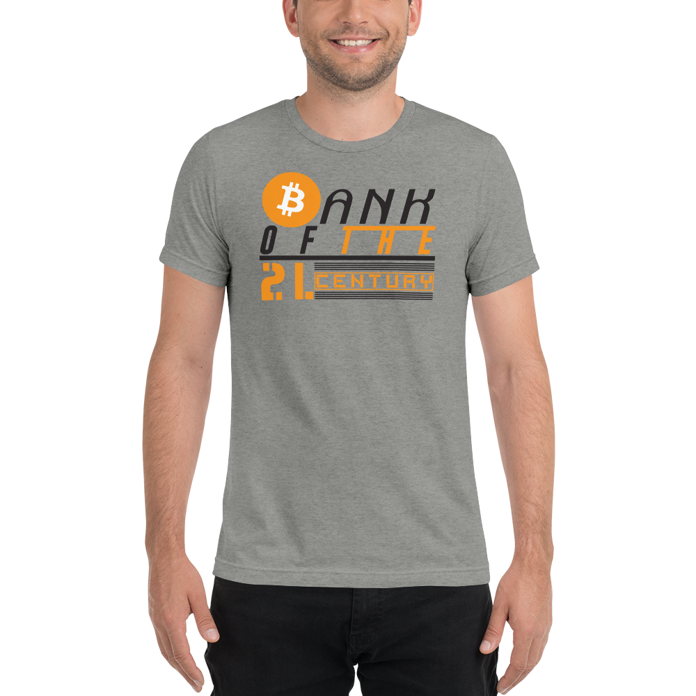 Athletic Grey Triblend / M Official Crypto  Merch