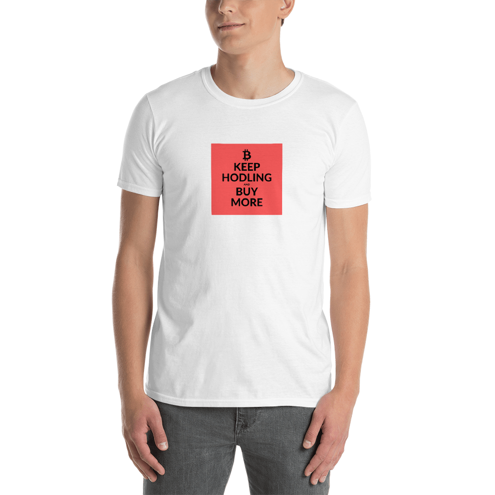 Keep hodling - Men's T-Shirt TCP1607 White / S Official Crypto  Merch