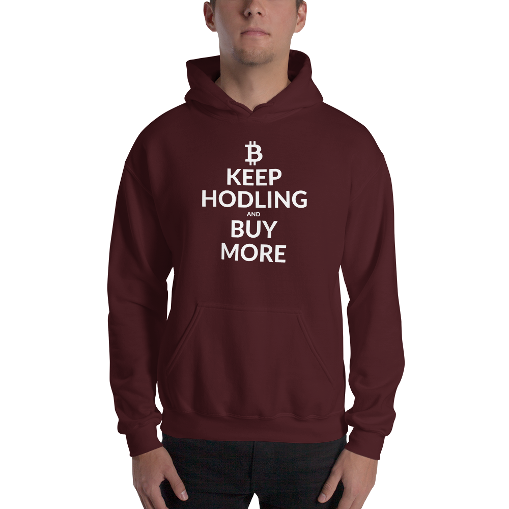 Keep hodling (Bitcoin) - Men's Hoodie TCP1607 Black / S Official Crypto  Merch