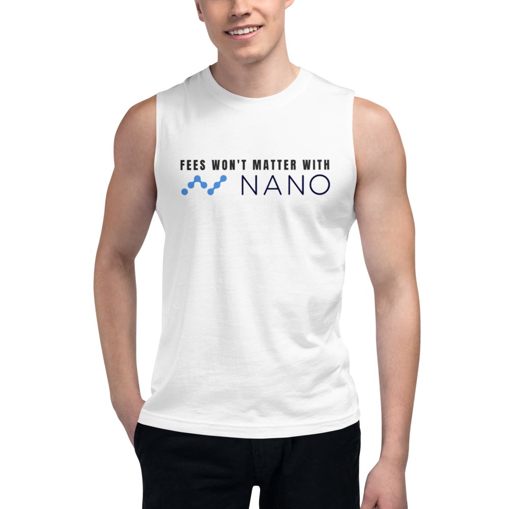 Fees won't matter with Nano – Men's Muscle Shirt TCP1607 Athletic Heather / S Official Crypto  Merch