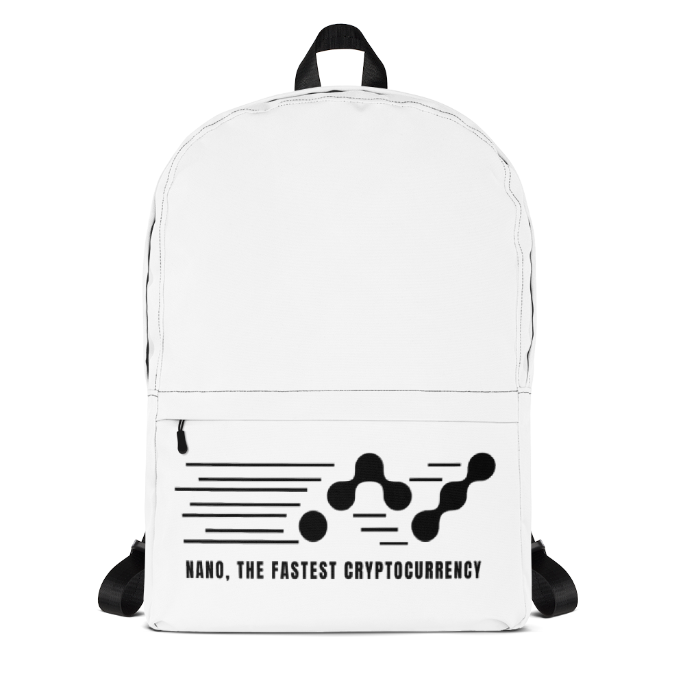 Nano, the fastest - Backpack TCP1607 Default Title Official Crypto  Merch
