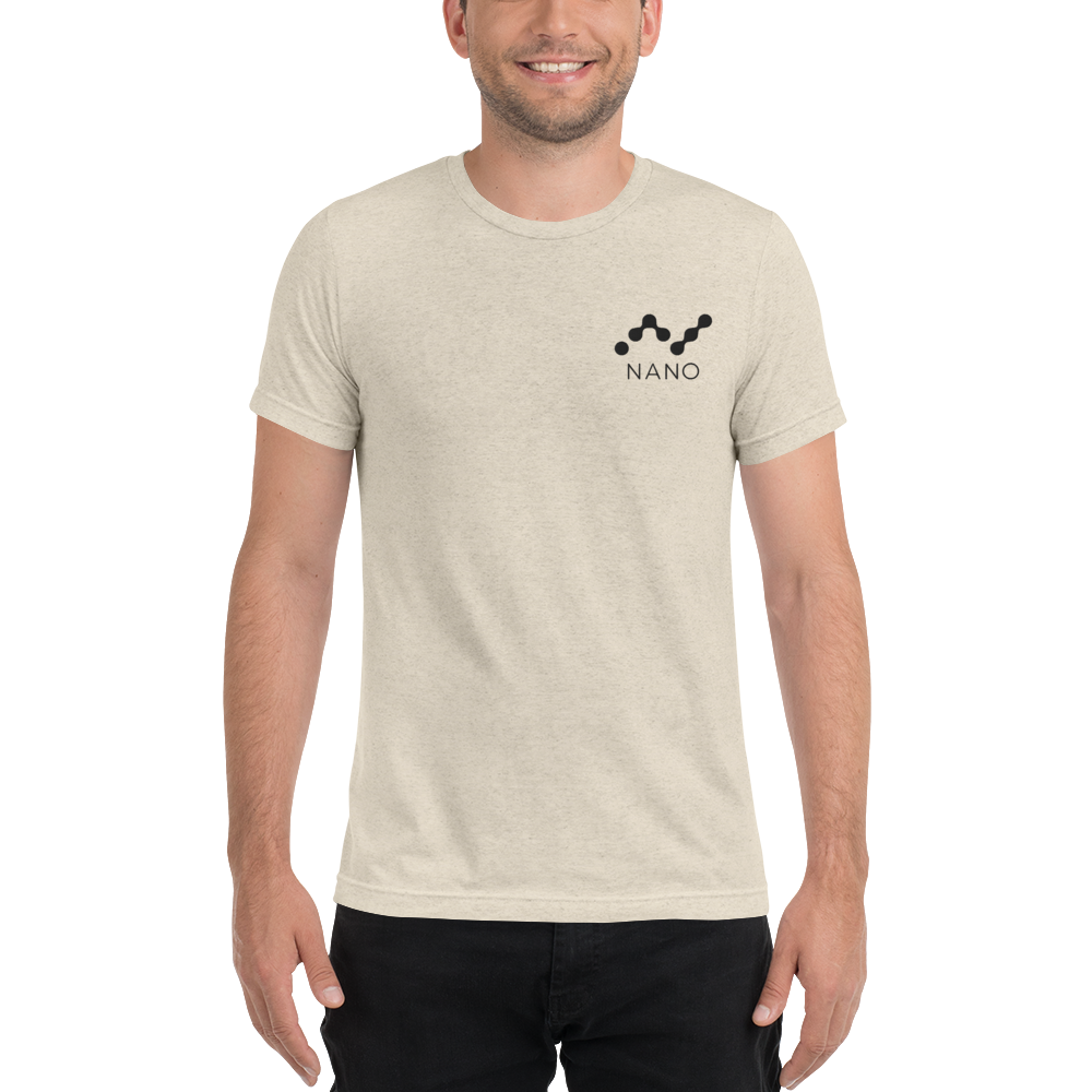 Nano – Men’s Embroidered Tri-Blend T-Shirt TCP1607 Athletic Grey Triblend / S Official Crypto  Merch