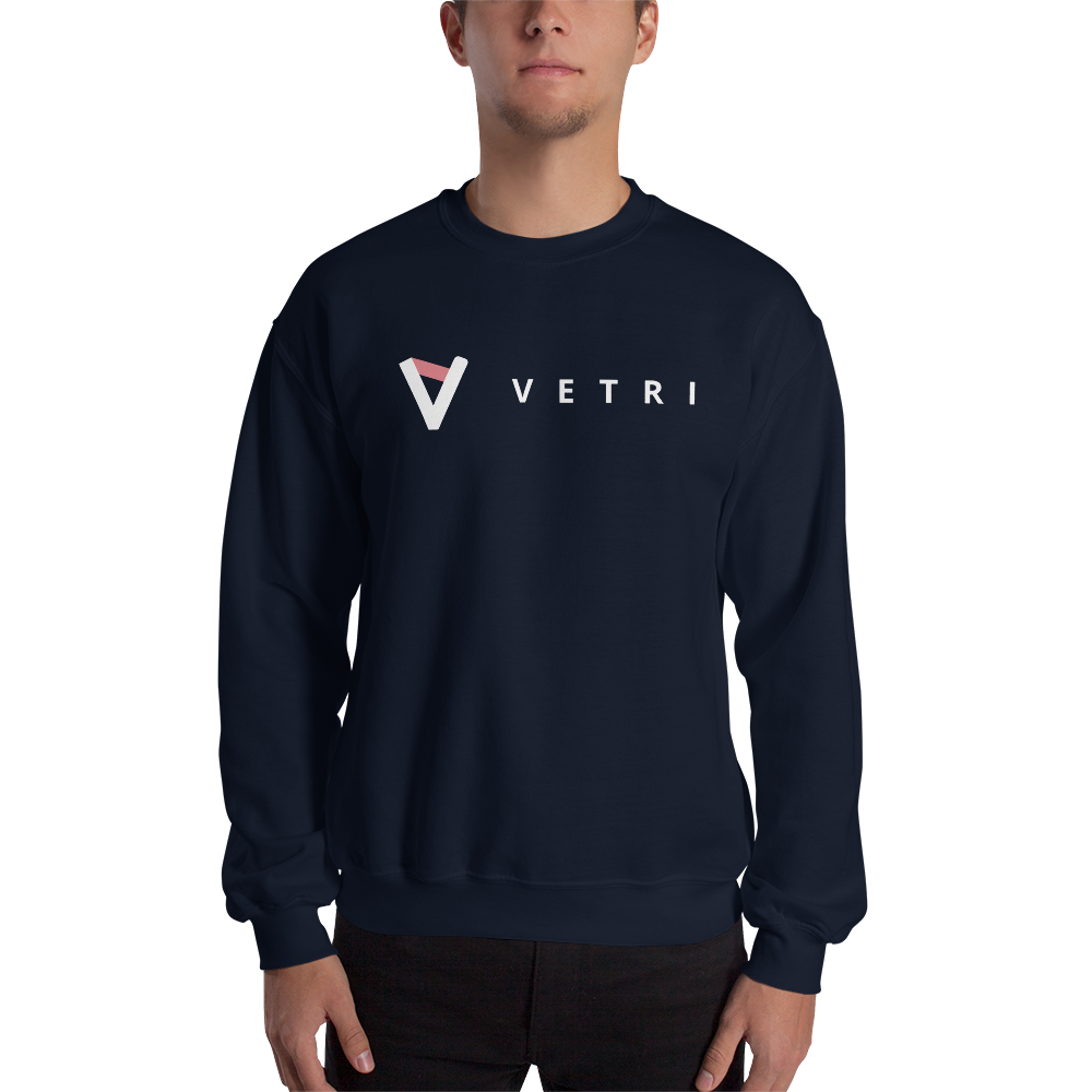 Vetri – Men’s Crewneck Sweatshirt TCP1607 Black / S Official Crypto  Merch