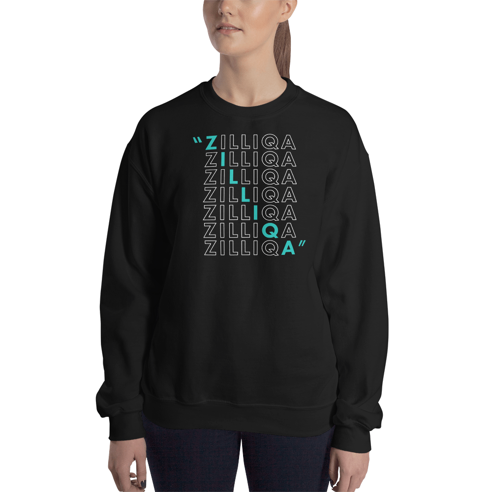 Zilliqa – Women’s Crewneck Sweatshirt TCP1607 Black / S Official Crypto  Merch