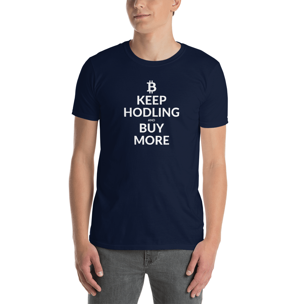 Keep hodling - Men's T-Shirt TCP1607 Black / S Official Crypto  Merch
