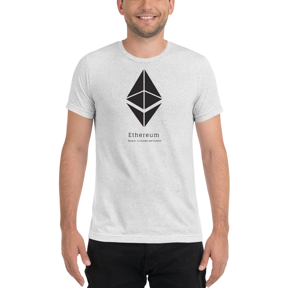 Buterin, co-founder and inventor - Men's Tri-Blend T-Shirt TCP1607 Teal Triblend / S Official Crypto  Merch