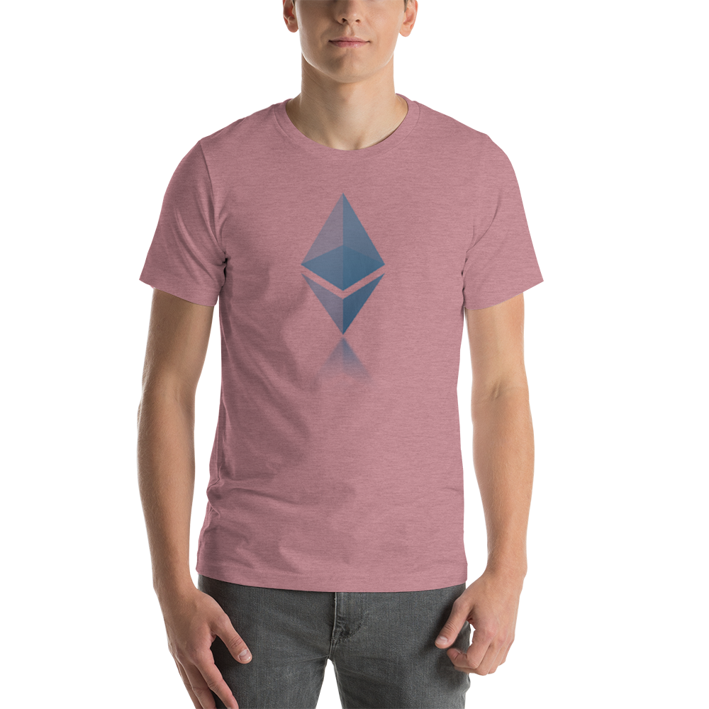 Ethereum reflection design - Men's Premium T-Shirt TCP1607 White / S Official Crypto  Merch