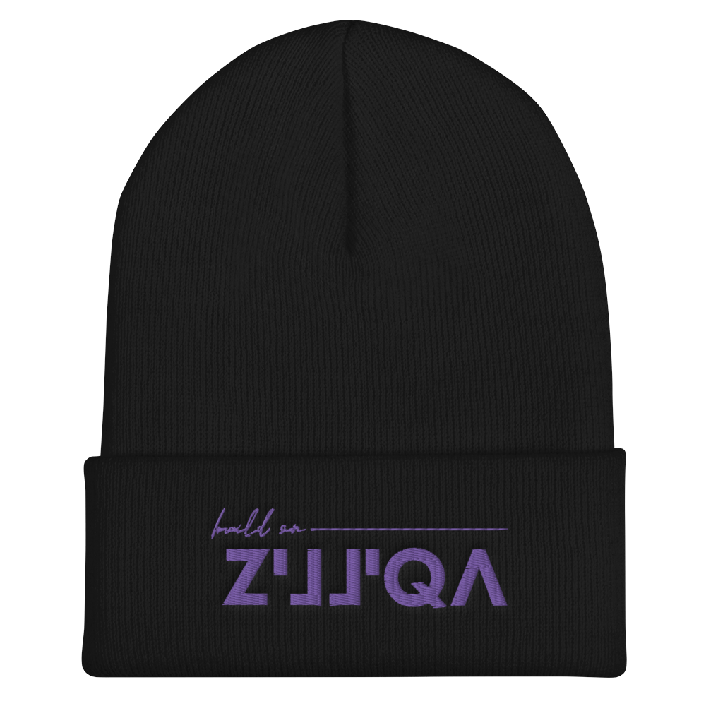 Xây dựng trên Zilliqa - Cuffed Beanie TCP1607 White Official Crypto Merch