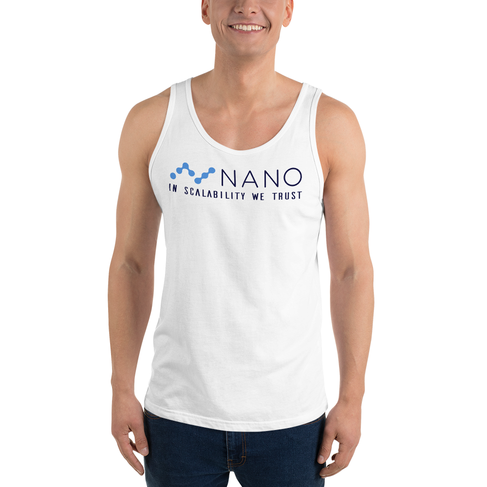 Nano, in scalability we trust – Men’s Tank Top TCP1607 Oatmeal Triblend / S Official Crypto  Merch