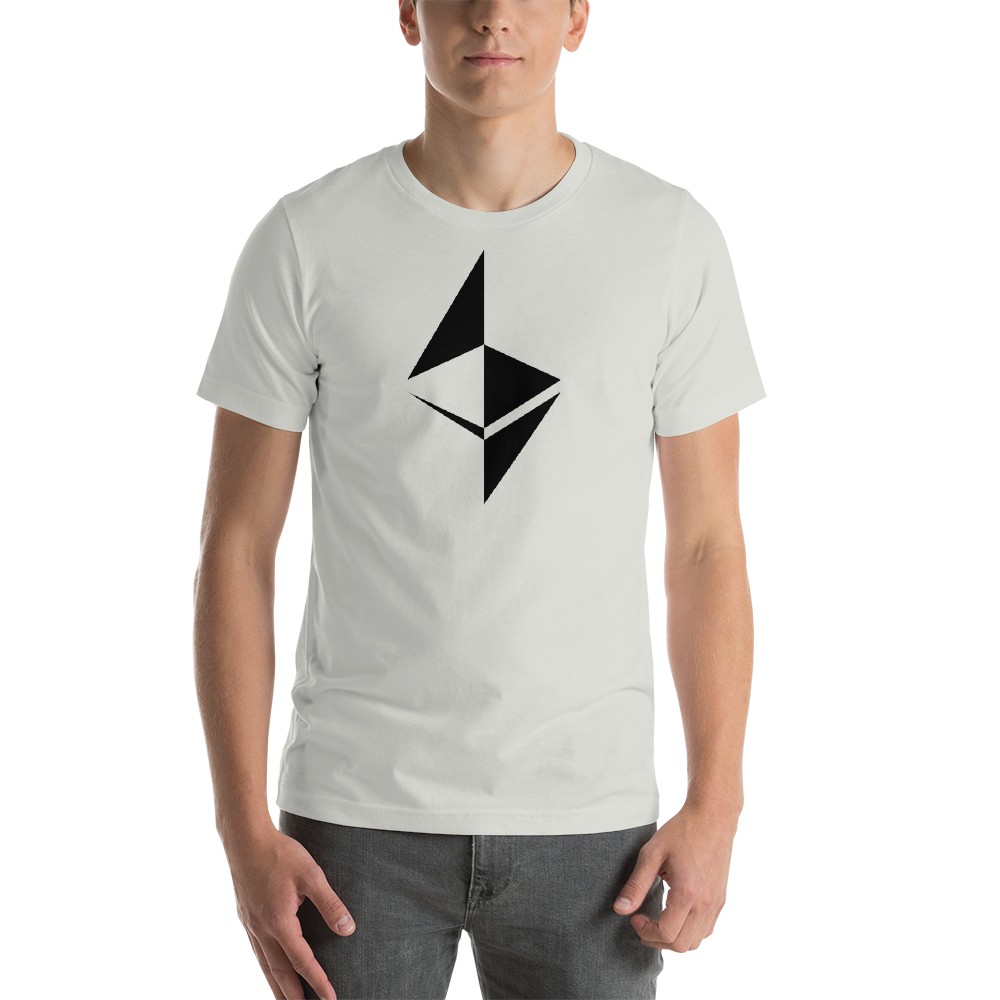 Ethereum surface design - Men's Premium T-Shirt TCP1607 White / S Official Crypto  Merch