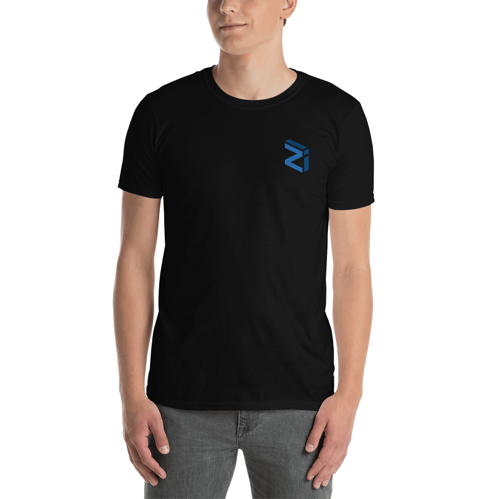 Zilliqa - Men's Embroidered T-Shirt TCP1607 White / S Official Crypto  Merch