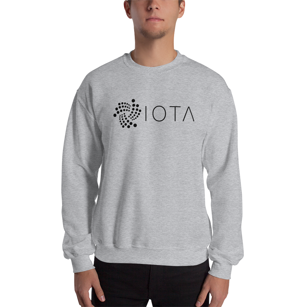 Iota script – Men’s Crewneck Sweatshirt TCP1607 White / S Official Crypto  Merch