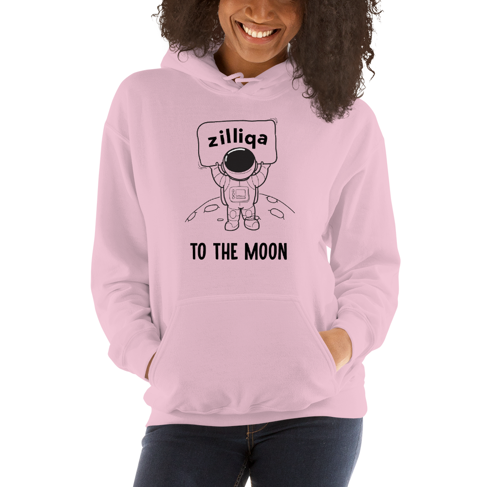 Zilliqa to the moon – Women’s Hoodie TCP1607 White / S Official Crypto  Merch