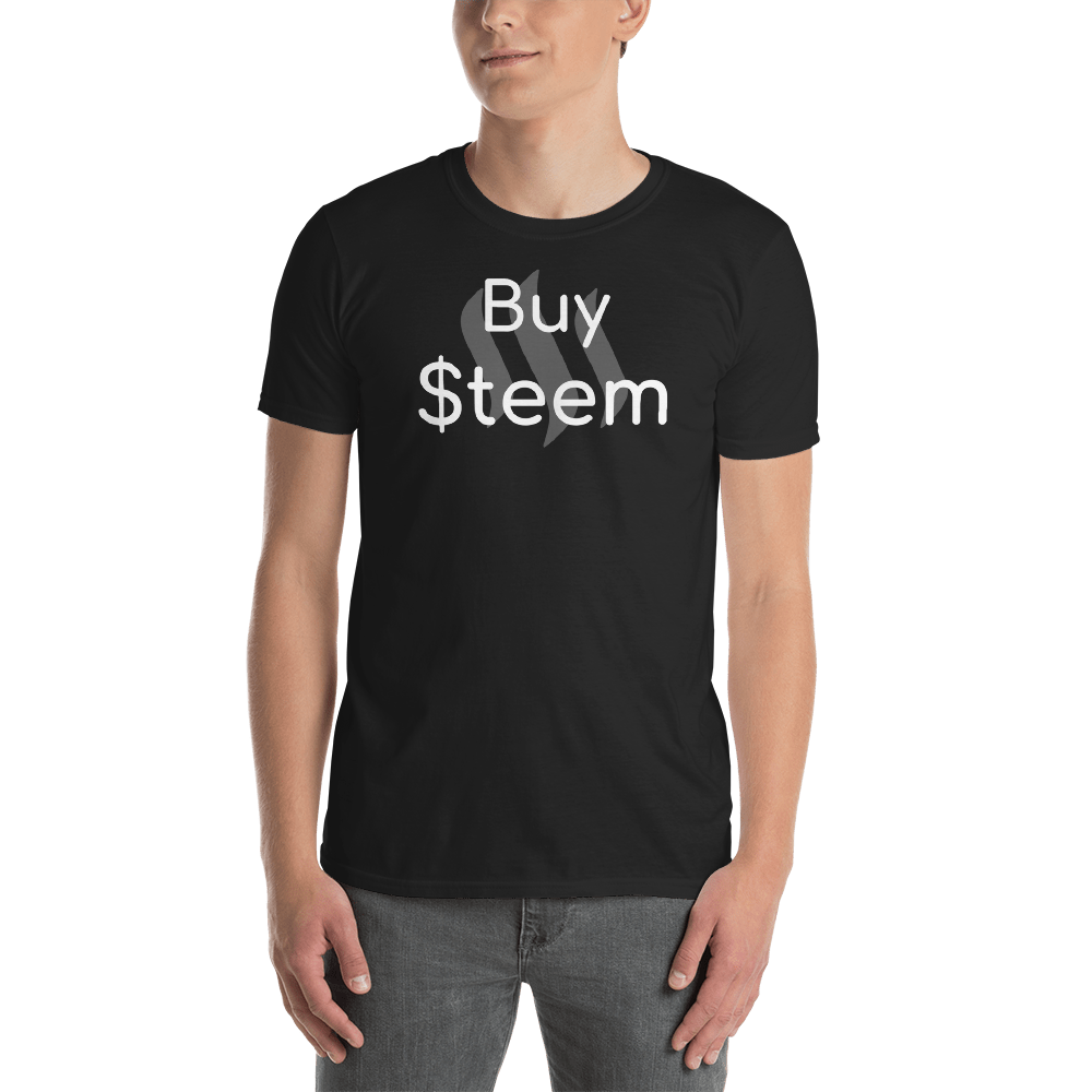 Buy steem - Men's T-Shirt TCP1607 Black / S Official Crypto  Merch