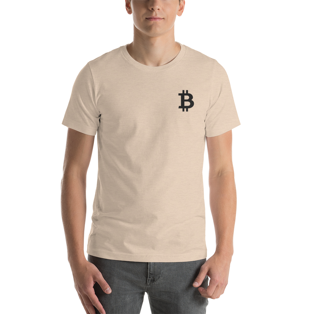 Bitcoin - Men's Embroidered Premium T-Shirt TCP1607 White / S Official Crypto  Merch